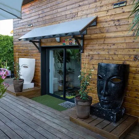 Les Petits Bambous Apartment Gujan-Mestras Exterior photo